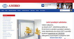 Desktop Screenshot of koupelny.zrcadla.cz